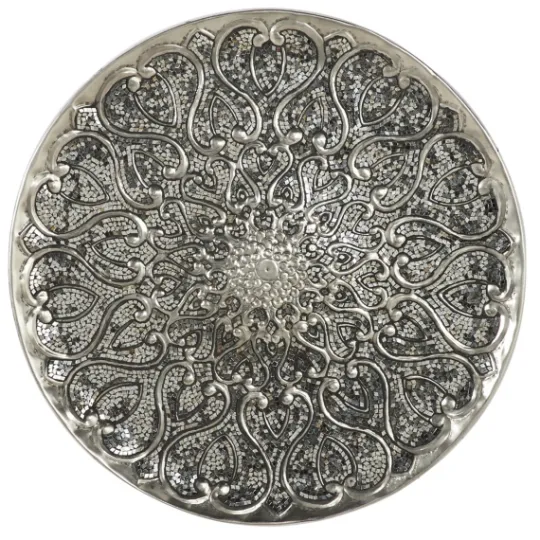 Kirkland's Home Mosaic Round Metal Wall Plaque- Wall Plaques