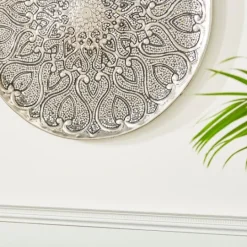 Kirkland's Home Mosaic Round Metal Wall Plaque- Wall Plaques