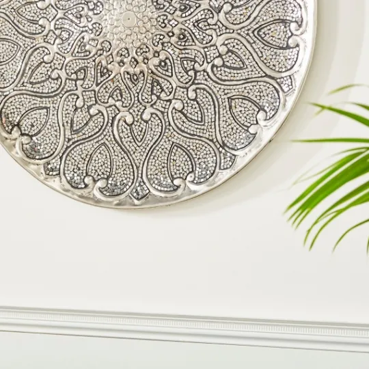 Kirkland's Home Mosaic Round Metal Wall Plaque- Wall Plaques