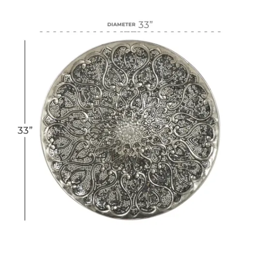 Kirkland's Home Mosaic Round Metal Wall Plaque- Wall Plaques