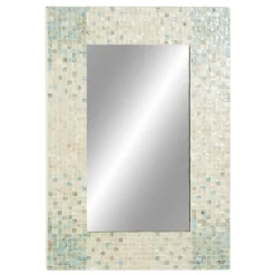 Kirkland's Home Mother Of Pearl Mosaic Wall Mirror- Decorative Mirrors
