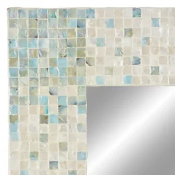 Kirkland's Home Mother Of Pearl Mosaic Wall Mirror- Decorative Mirrors