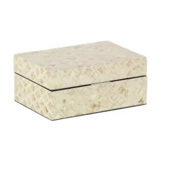 Kirkland's Home Mother Of Pearl 2-Pc. Box Set- Baskets & Boxes