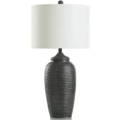 Kirkland's Home Mottled Ridge Table Lamp- Table Lamps