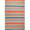 Kirkland's Home Multi Dhurri Stripe Indoor/Outdoor Area Rug, 5X7- Outdoor Rugs