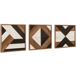 Kirkland's Home Multicolor Wood Ballez Wall Plaques, Set Of 3- Wall Plaques
