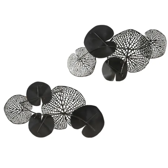 Kirkland's Home Multicolored Metal Circles Wall Plaques, Set Of 2- Wall Plaques