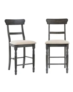 Kirkland's Home Muse Counter Chairs, Set Of 2- Bar Stools & Counter Height Stools