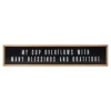 Kirkland's Home My Cup Overflows Wall Plaque- Wall Quotes & Signs