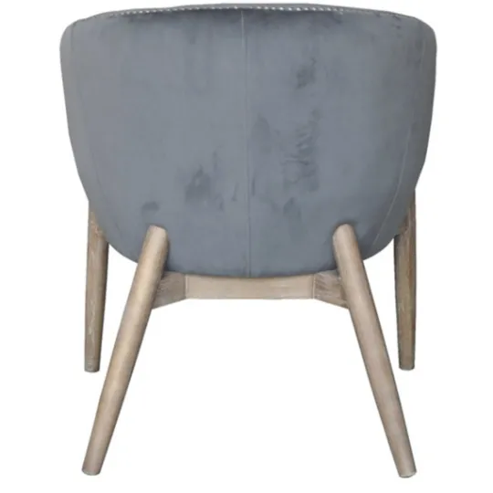 Kirkland's Home Nadia Velvet Club Chair- Accent Chairs