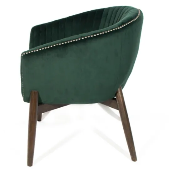 Kirkland's Home Nadia Velvet Club Chair- Accent Chairs