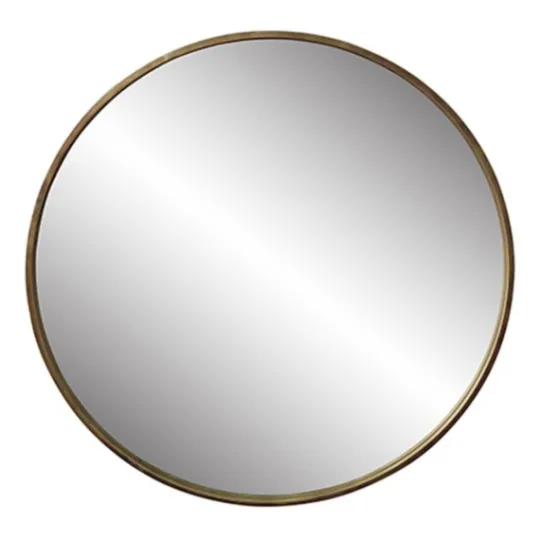 Kirkland's Home Napa Golden Round Frame Mirror- Decorative Mirrors