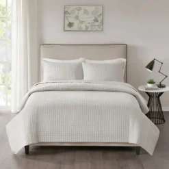 Kirkland's Home Nash 3-Pc. Reversible King Coverlet Set- Bedspreads & Coverlets