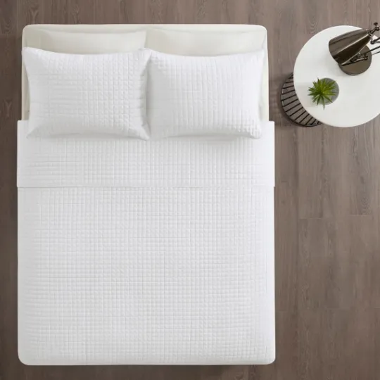 Kirkland's Home Nash 3-Pc. Reversible Queen Coverlet Set- Bedspreads & Coverlets