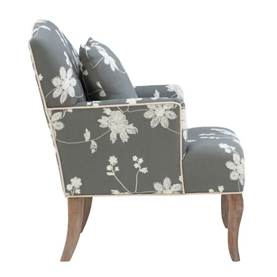 Kirkland's Home Natalie Floral Accent Chair- Accent Chairs