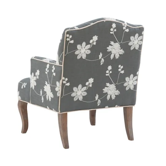 Kirkland's Home Natalie Floral Accent Chair- Accent Chairs