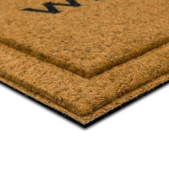 Kirkland's Home Natural All Wines Welcome Here Doormat- Doormats