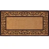 Kirkland's Home Natural And Black Abby Doormat, 72X36 In.- Doormats