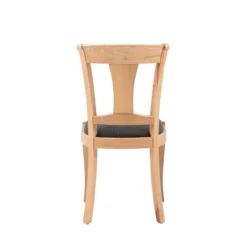 Kirkland's Home Natural And Gray Linen Dining Chairs, Set Of 2- Dining Chairs