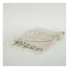 Kirkland's Home Natural And White Colorblock Chevron Throw- Blankets & Throws