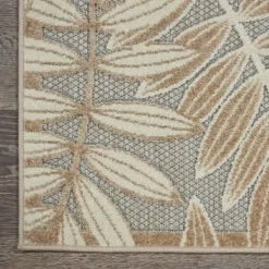 Kirkland's Home Natural Botanical Outdoor Area Rug, 6X9- Outdoor Rugs