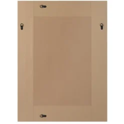 Kirkland's Home Natural Chevron Wood Wall Mirror- Decorative Mirrors