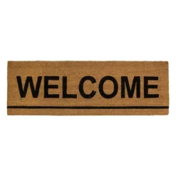 Kirkland's Home Natural Coir Welcome Doormat- Doormats