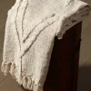 Kirkland's Home Natural Diamond Cotton Blanket- Blankets & Throws