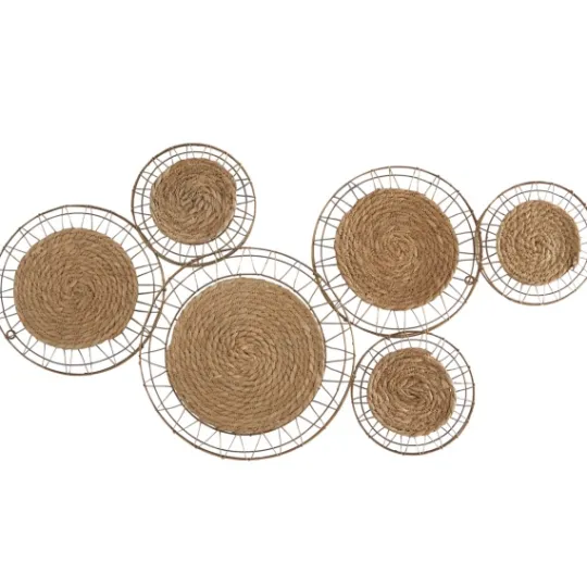Kirkland's Home Natural Dried Bohemian Plates Wall Plaque- Wall Plaques