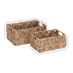 Kirkland's Home Natural Fibers 2-Pc. Jute Basket Set- Baskets & Boxes