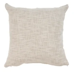 Kirkland's Home Natural Fringe Diamond Pillow, 20 In.- Pillows