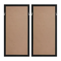 Kirkland's Home Natural Geometric Rice Paper Framed Art, Set Of 2- Framed Art