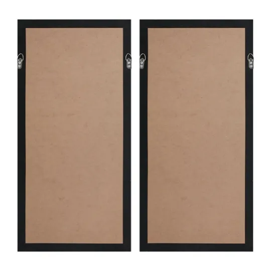 Kirkland's Home Natural Geometric Rice Paper Framed Art, Set Of 2- Framed Art