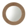 Kirkland's Home Natural Jute Round Wall Mirror- Decorative Mirrors