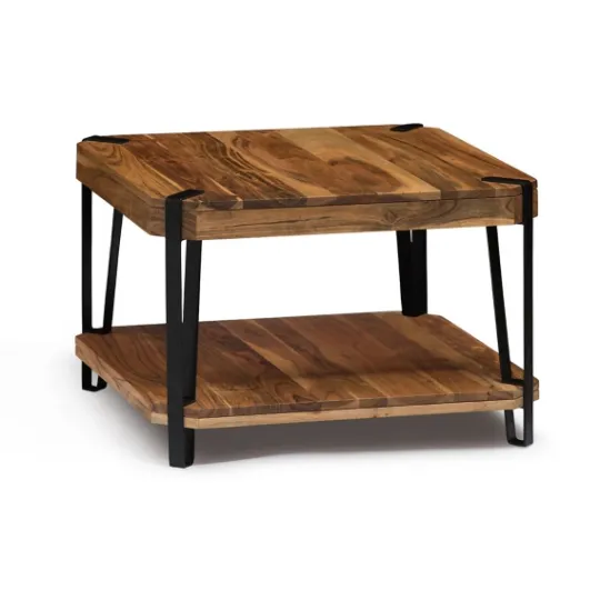 Kirkland's Home Natural Live Edge Acacia Wood Coffee Table- Coffee Tables