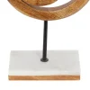 Kirkland's Home Natural Mango Wood Rings Sculpture- Statues & Figurines