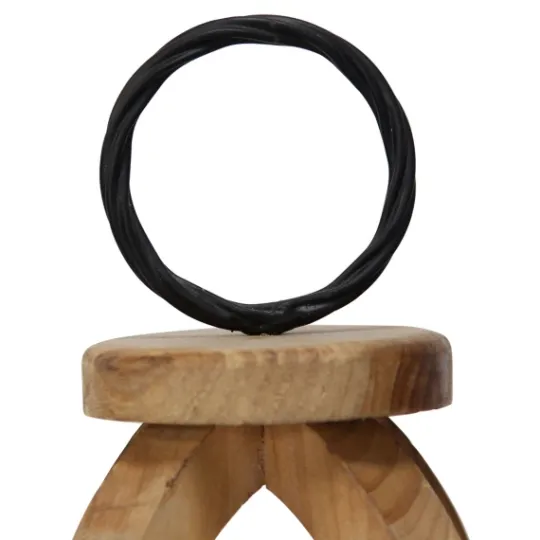 Kirkland's Home Natural Open Wood Frame Lantern- Lanterns