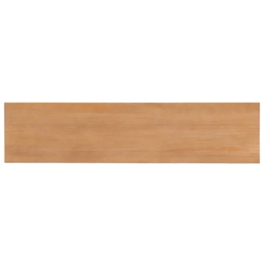 Kirkland's Home Natural Pine Wood Knotted Column Bench- Benches & Ottomans