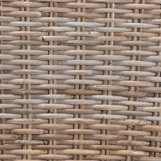 Kirkland's Home Natural Rattan Cutout Back Dining Chair- Dining Chairs