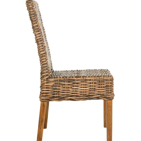 Kirkland's Home Natural Rattan Wood Woven 2-Pc. Dining Chair Set- Dining Chairs