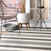 Kirkland's Home Natural Robin Stripe Outdoor Area Rug, 6X9- Outdoor Rugs