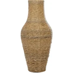 Kirkland's Home Natural Seagrass Tapered Coastal Vase, 27 In.- Vases