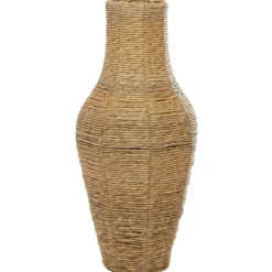 Kirkland's Home Natural Seagrass Tapered Coastal Vase, 27 In.- Vases