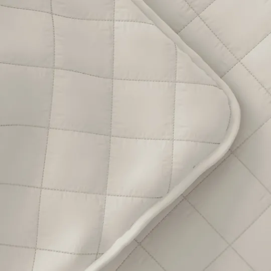 Kirkland's Home Natural Stitched Diamond 3-Pc. King Quilt Set- Quilts