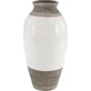 Kirkland's Home Natural Stone Two-Tone Coastal Vase- Vases