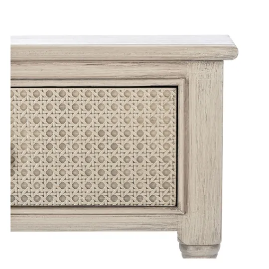 Kirkland's Home Natural Textured 2-Drawer Console Table- Console Tables