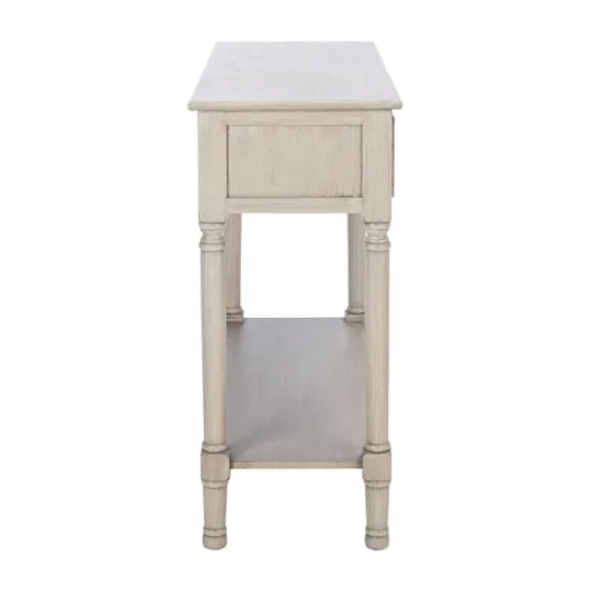 Kirkland's Home Natural Textured 2-Drawer Console Table- Console Tables