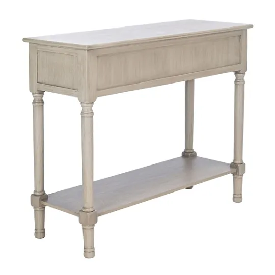 Kirkland's Home Natural Textured 2-Drawer Console Table- Console Tables