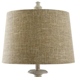 Kirkland's Home Natural Traditional Farmhouse Table Lamp- Table Lamps