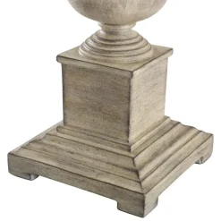 Kirkland's Home Natural Traditional Farmhouse Table Lamp- Table Lamps